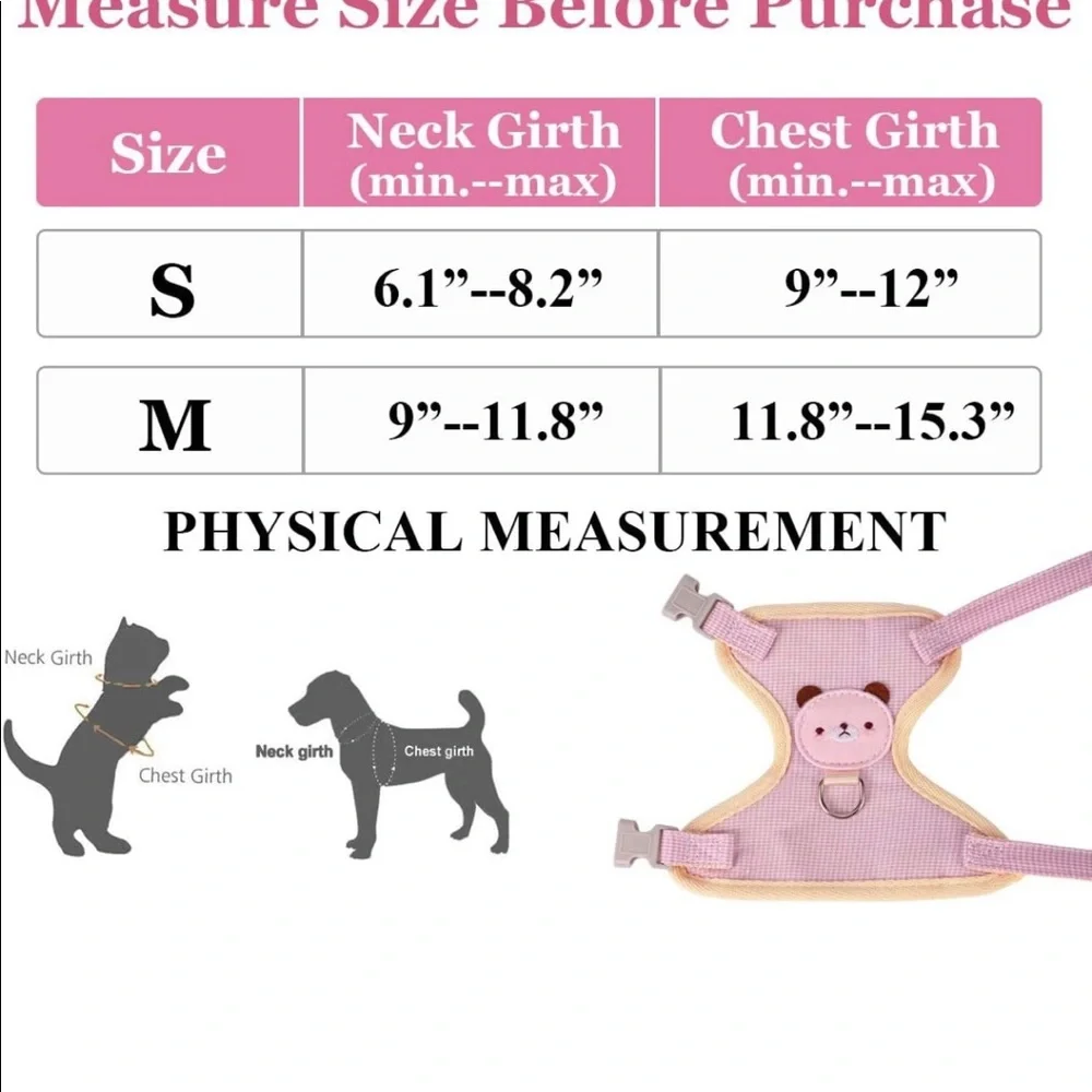 Pet Harness size small